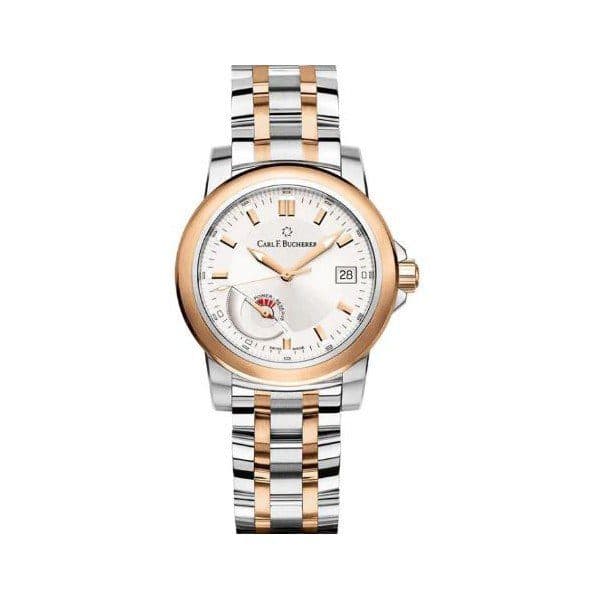 Carl F. Bucherer Patravi Autodate 38Mm Stainless Steel/18Kt Rose Gold Unisex Watch