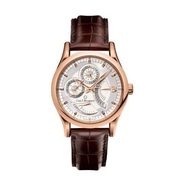 Carl F. Bucherer Manero Retrograde 40Mm 18Kt Rose Gold Men'S Watch