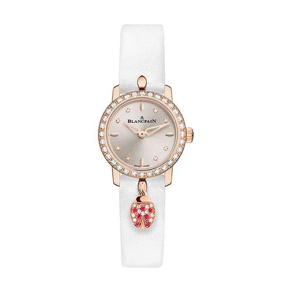 Blancpain Ladybird Ultraplate 21.5Mm 18Kt Rose Gold And Diamonds Ladies Watch