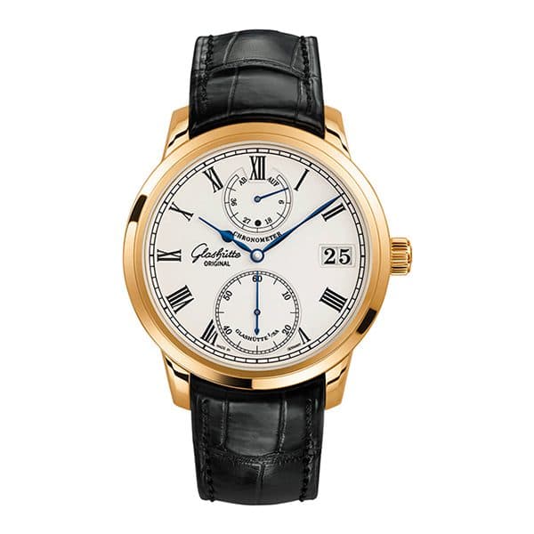 Glashutte Original 1-58-01-01-01-04 Senator Chronometer 18K Rose Gold Men'S Watch