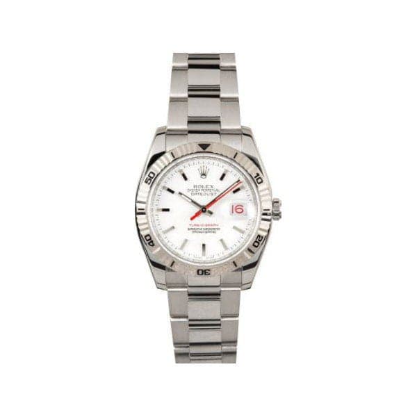 Rolex Thunderbird Datejust Stainless Steel 36Mm Men'S Watch