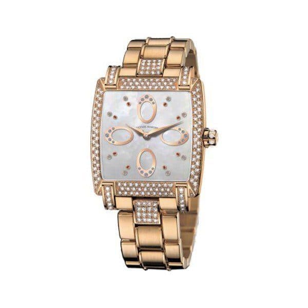 Ulysse Nardin Caprice 18Kt Rose Gold 34Mm X 35.Mm Ladies Watch