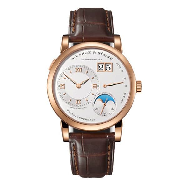 A. Lange & Sohne Lange 1 Moon Phase 41Mm 18Kt Rose Gold Men'S Watch