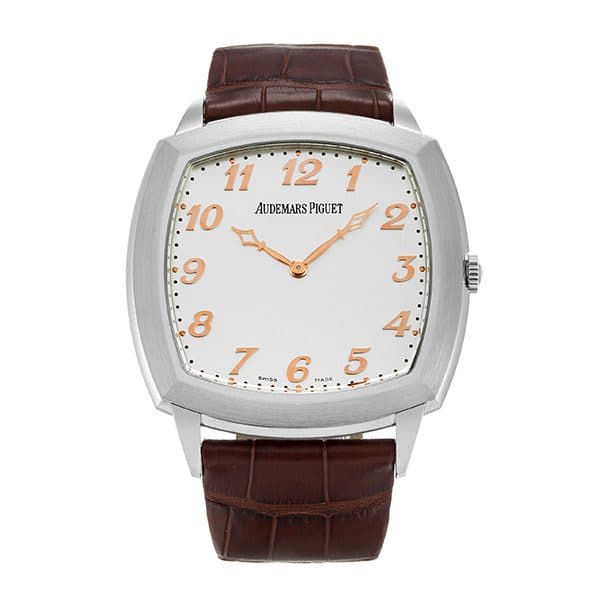 Audemars Piguet Classique 15160Pt.Oo.A092Cr.01 Platinum 43Mm Silver Dial Men'S Watch
