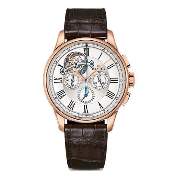 Zenith Academy Tourbillon 18Kt Rose Gold 45Mm Men'S Watch