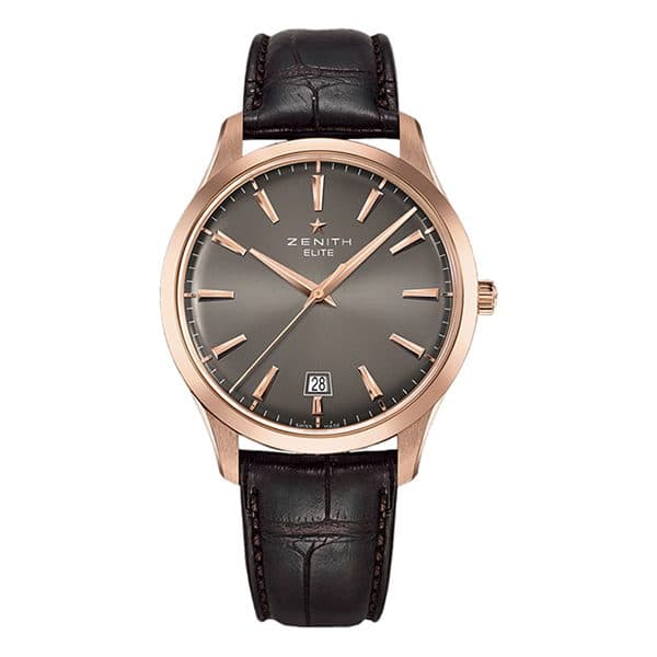 Zenith Captain Central Second 40Mm Rose Gold Men'S Watch