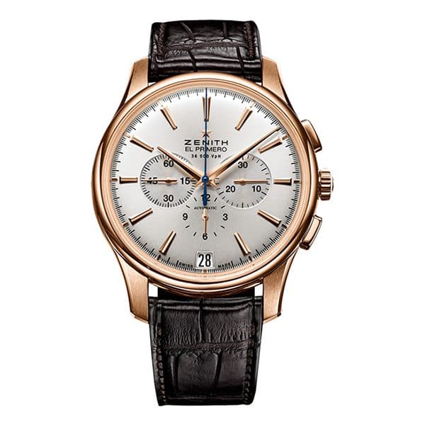 Zenith Captain 18Kt Rose Gold 42Mm Men'S Watch
