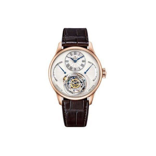 Zenith Christophe Colomb 18Kt Rose Gold 45Mm Men'S Watch