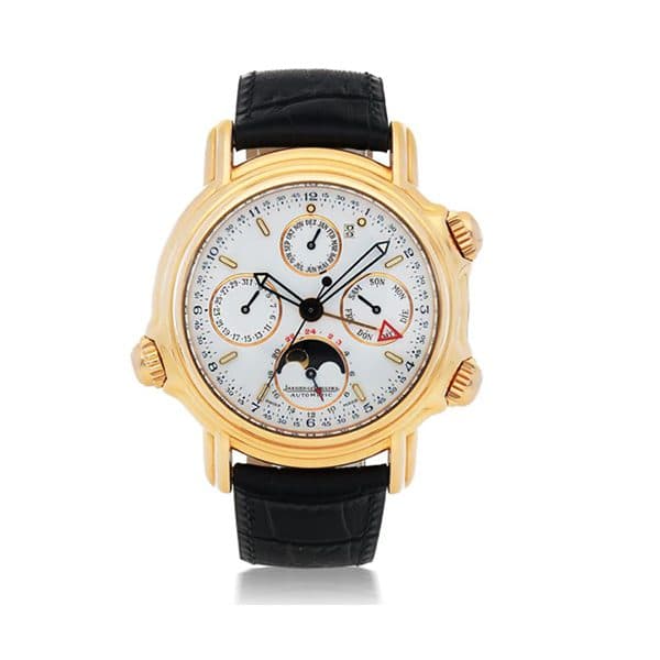 Jaeger Lecoultre Perpetual Calendar 41Mm 18K Rose Gold Men'S Watch