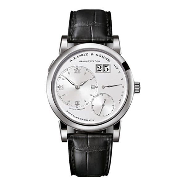 A. Lange & Sohne Lange 1 38.5Mm 18K White Gold Men'S Watch