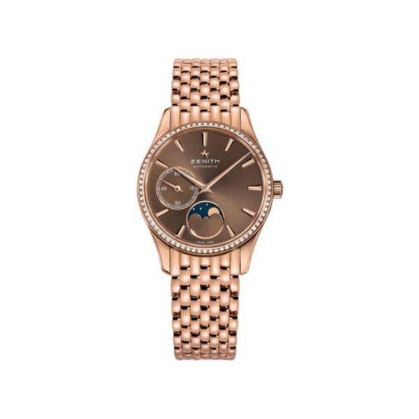 Zenith Ultra Thin 18Kt Rose Gold 33Mm Ladies Watch