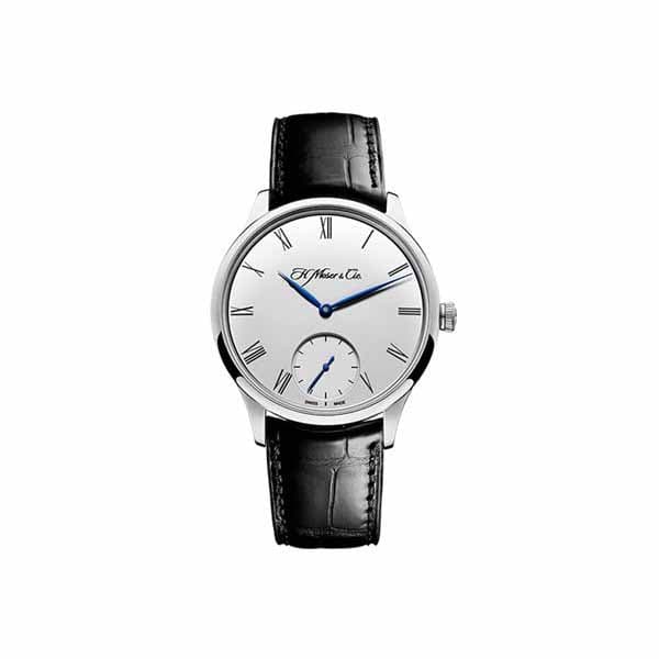 H. Moser & Cie 39Mm 18K White Gold Men'S Watch