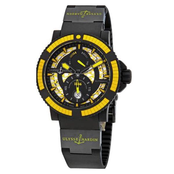 Ulysse Nardin Black Sea 46Mm Stainless Steel/Rubber