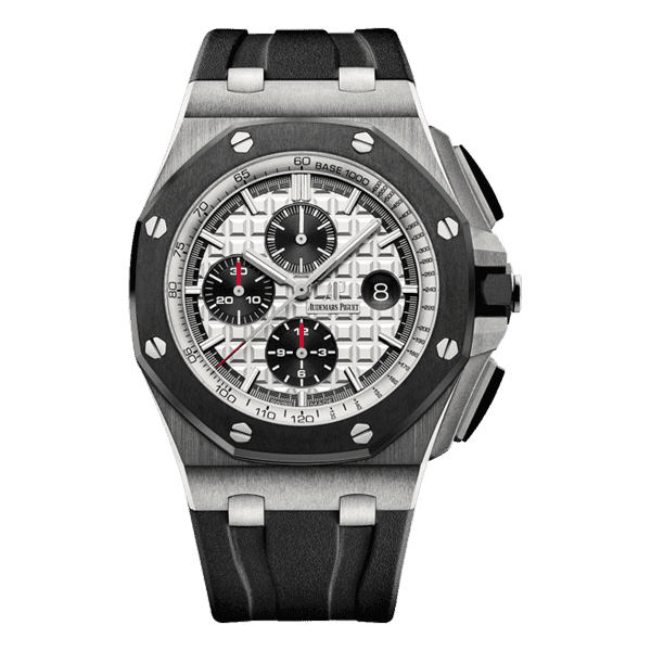 Audemars Piguet Royal Oak 26400So.Oo.A002Ca.01 Offshore Chronograph Silver Tone Dial 44Mm Men'S Watch