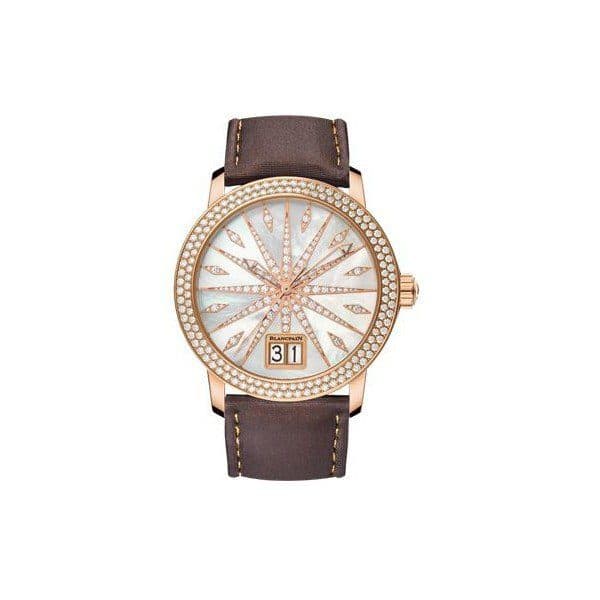 Blancpain Grande Date 40Mm 18Kt Rose Gold Ladies Watch