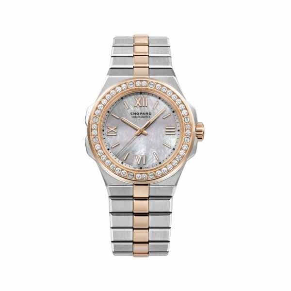 Chopard Alpine Eagle 298601-6002 Stainless Steel &Amp; 18K Rose Gold