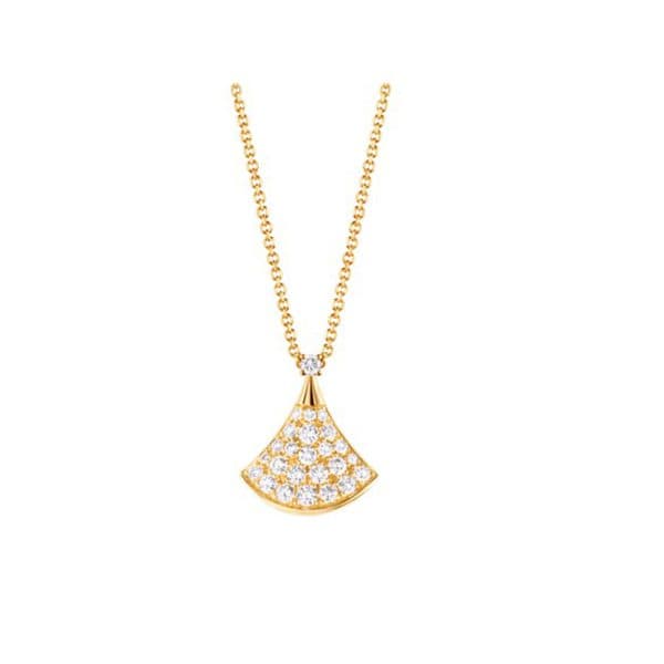 Bvlgari 'Diva'S Dream Necklace' In 18Kt Yellow Gold With Diamonds