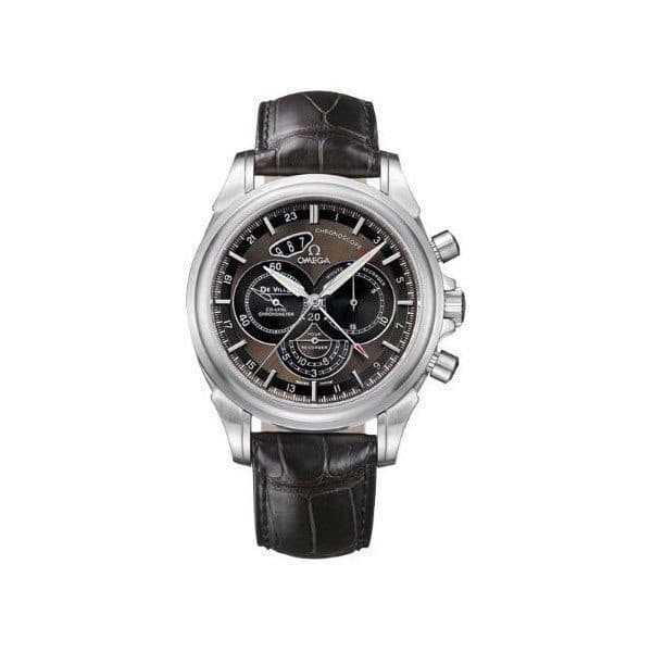 Omega Deville Co-Axial Chronoscope Gmt Stainless Steel Men'S Watch