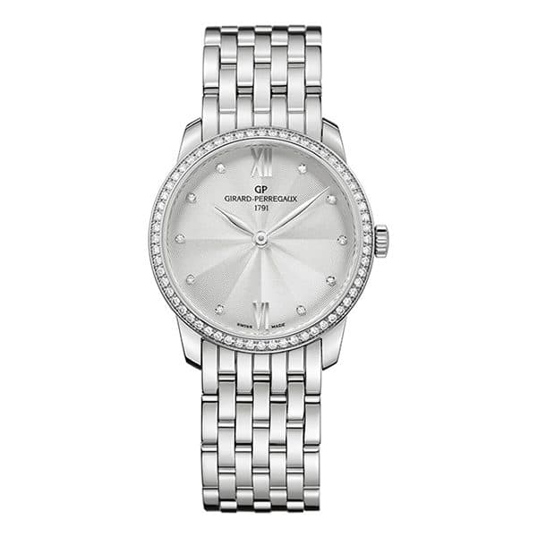 Girard Perregaux 1966 Silver Flinque Ladies' Watch 49528D11A172-11A