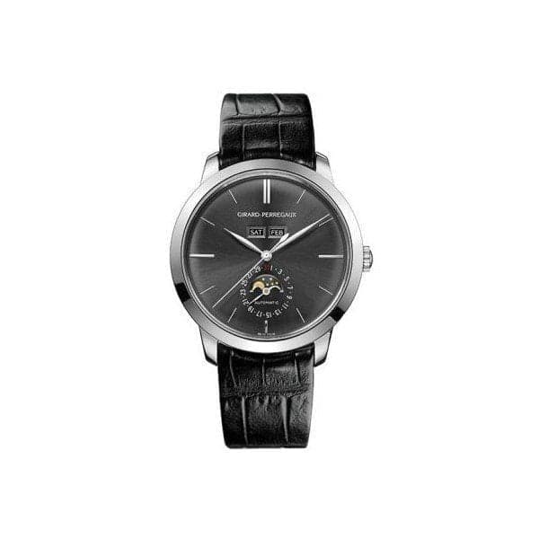 Girard Perregaux 1966 Full Calendar 18Kt White Gold 40Mm Men'S Watch