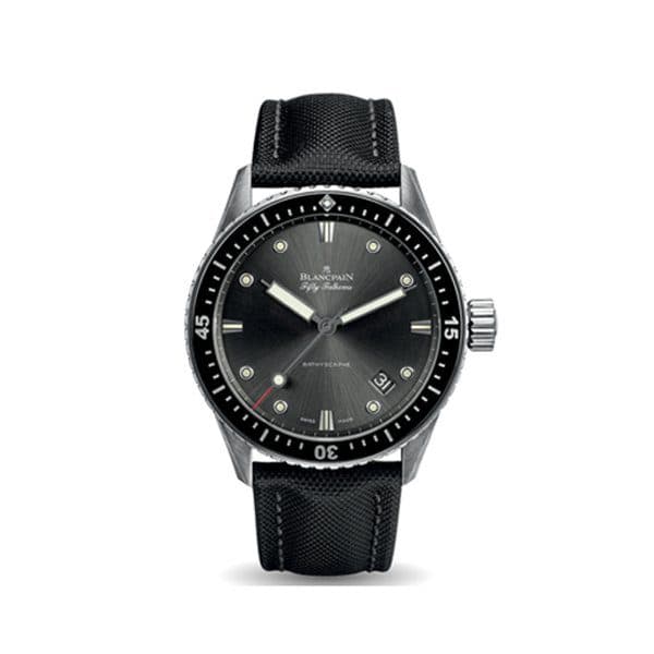Blancpain Fifty Fathoms Bathyscaphe Steel Automatic Men'S Watch