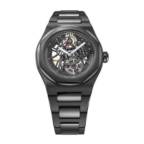 Girard Perregaux Laureato Skeleton 42Mm Black Ceramic Men'S Watch