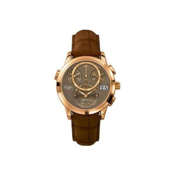 Glashutte Original Panomatic 18Kt Rose Gold 39Mm Men'S Watch