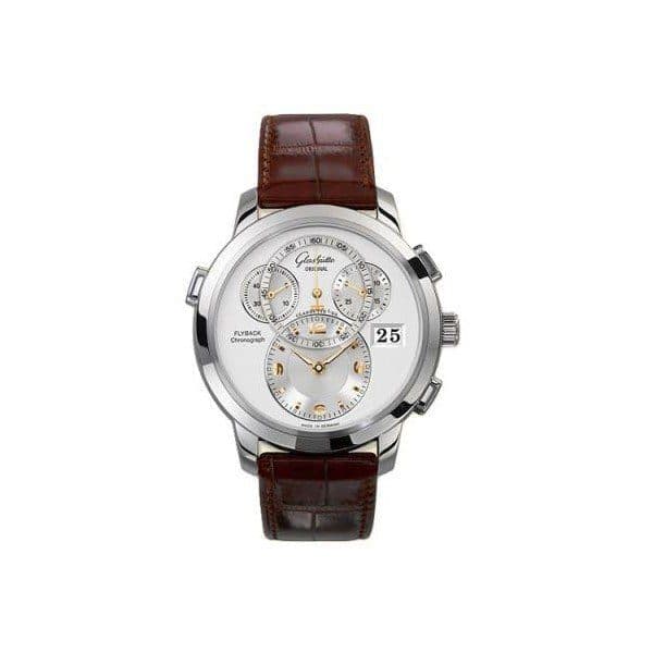 Glashutte Original Panomatic 18Kt White Gold 42Mm Men'S Watch