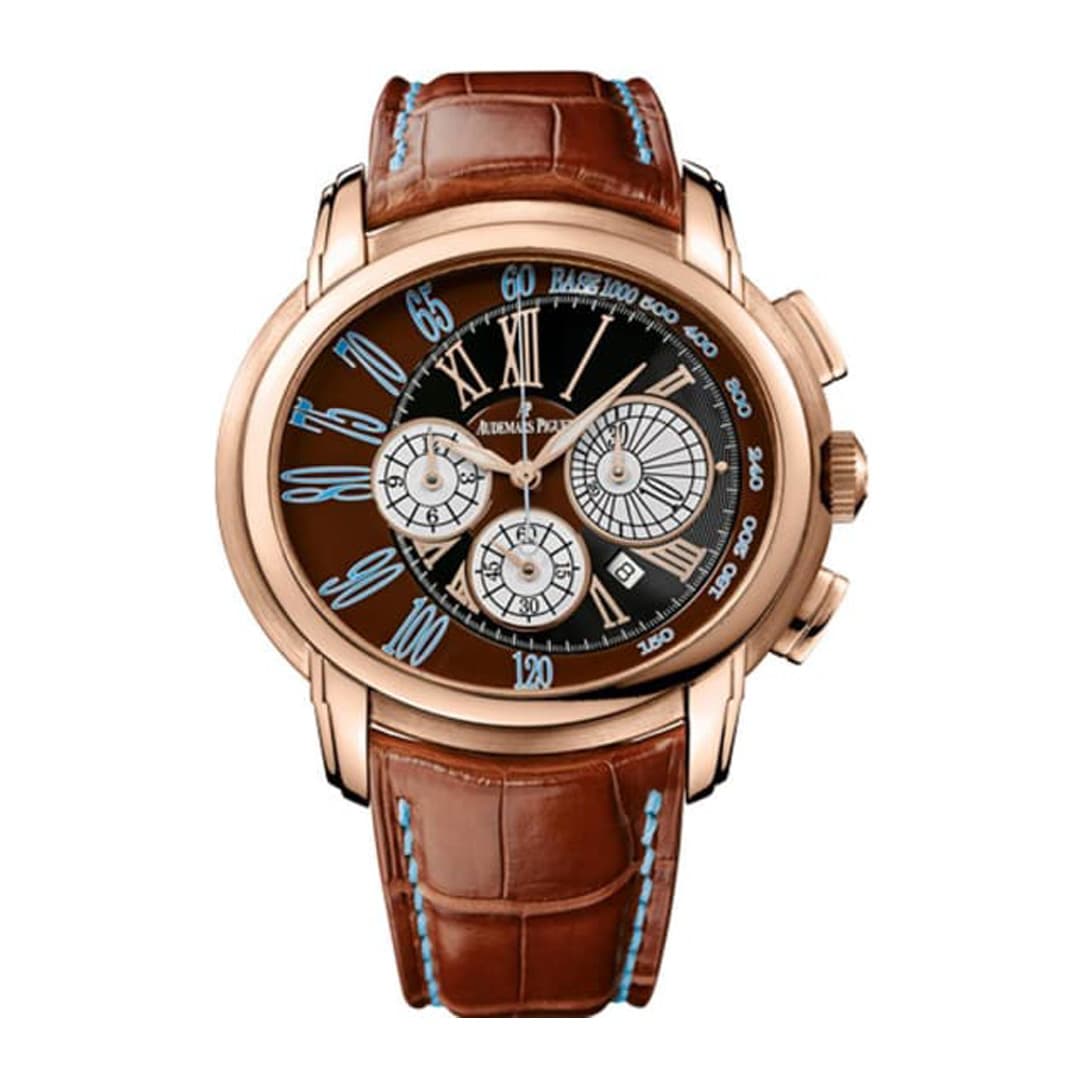 Audemars Piguet Millenary 26145OR.OO.D095CR.01 18Kt Rose Gold 42Mm Silver Dial Men'S Watch