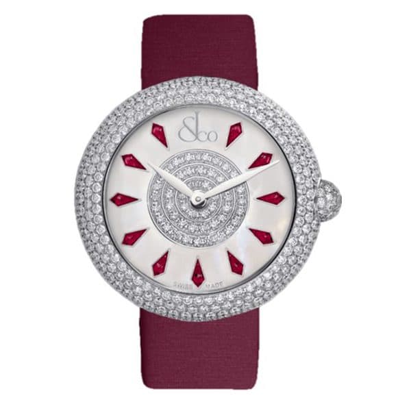 Jacob & Co Grand Complication Masterpieces Brilliant Steel Brilliant Half Pave Rubies 44Mm Brilliant Half Pave Rubies 44Mm