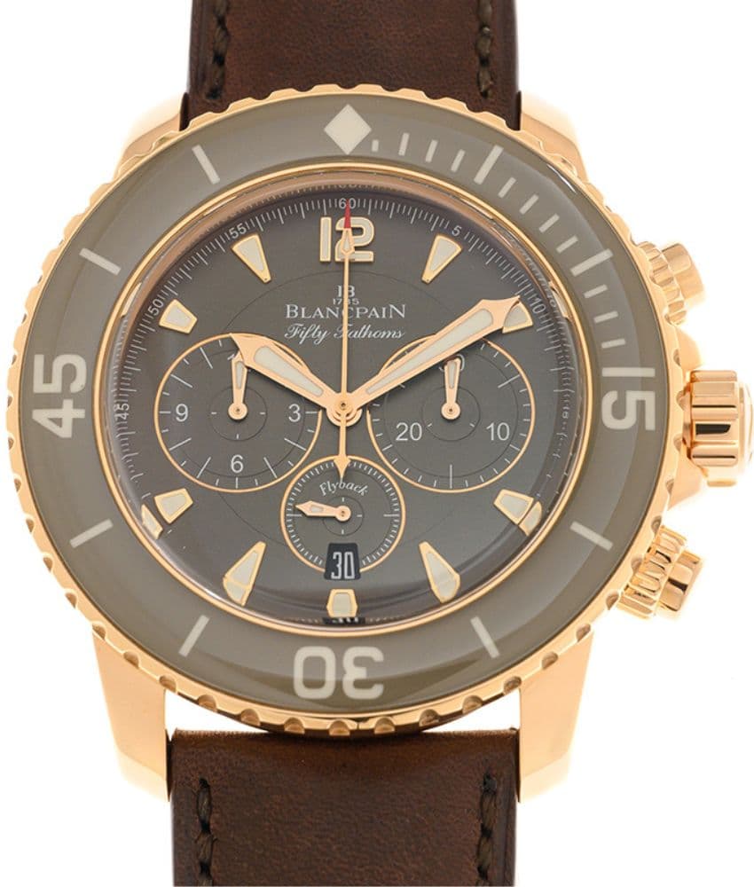 Blancpain Fifty Fathoms Chronographe Flyback Boutique Edition Grey Dial