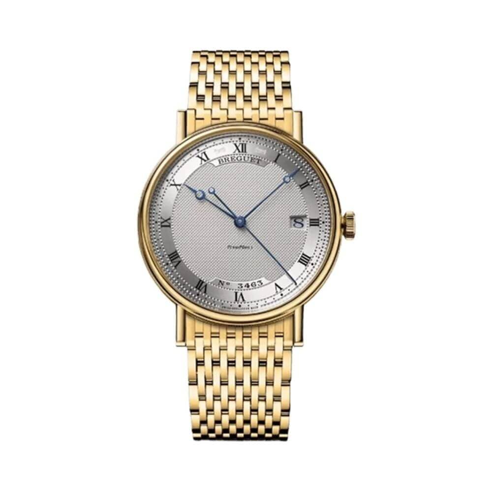 Breguet Classique 5177BA/12/AV0 Automatic YG Silver Dial Unisex Watch