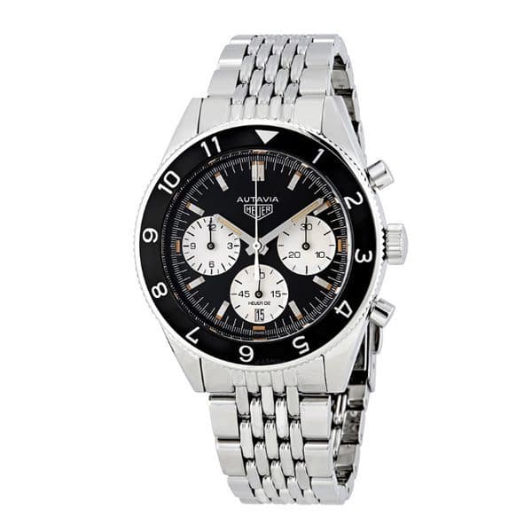 Tag Heuer Autavia Heritage Calibre Heuer 02 42Mm Men'S Watch Ref. Cbe2110.Ba0687