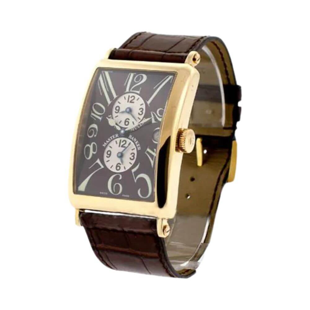 Franck Muller 1200 MB Long Island Master Banker Black Dial Men's Watch