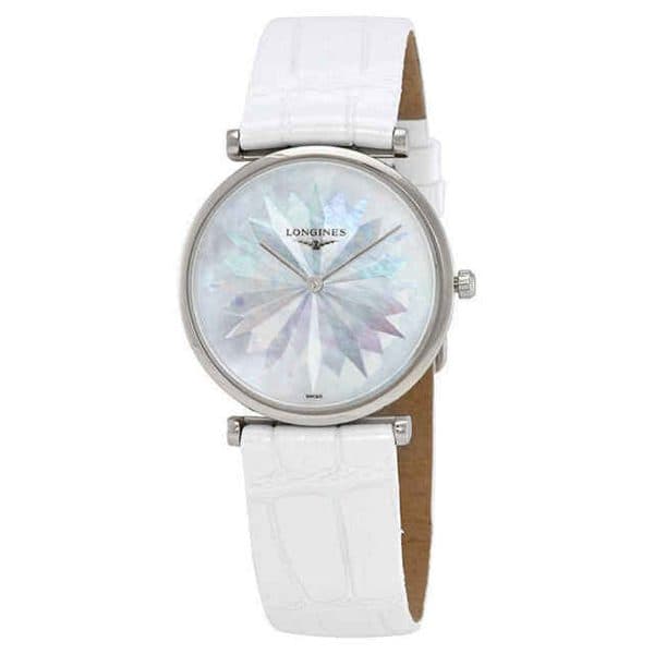 Longines La Grande Classique De Longines White Mother Of Pearl Ladies Watch