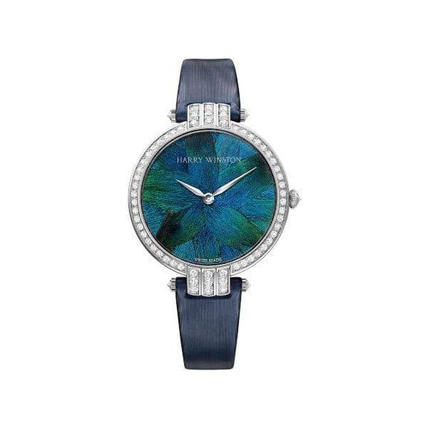 Harry Winston Premier PRNQHM36WW006 Feathers 36Mm 18Kt White Gold