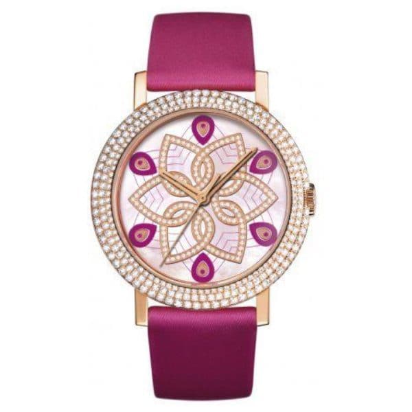 Boucheron L'Orientale Orientale Rose Gold Mop Dial Ladies Watch
