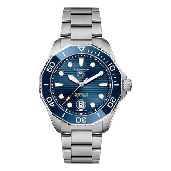 Tag Heuer Aquaracer Wbp201B.Ba0632 Professional 300 Blue Ceramic Bezel Blue Sunray Dial