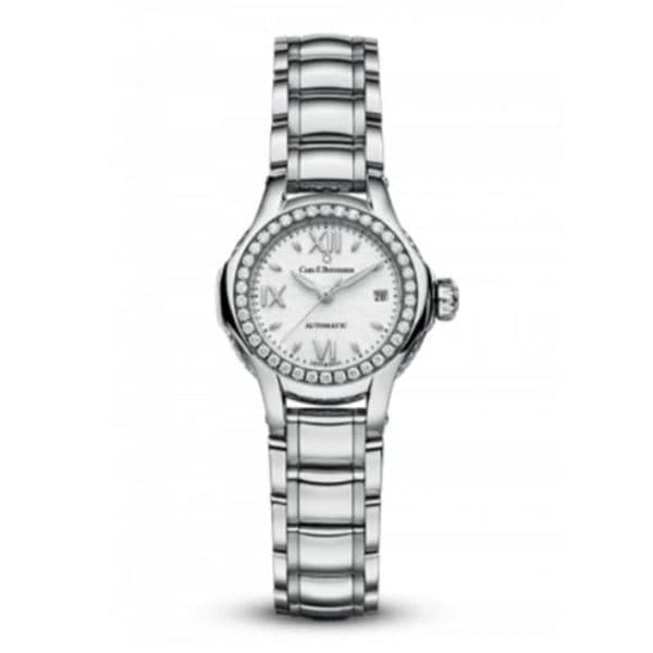 Carl F. Bucherer Pathos Queen 27Mm Stainless Steel/18Kt Rose Gold Ladies Watch