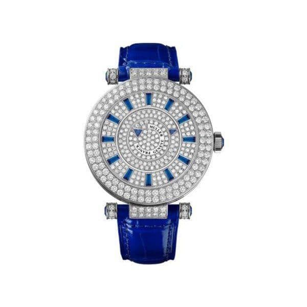 Franck Muller Double Mystery 18Kt White Gold 42Mm Ladies Watch