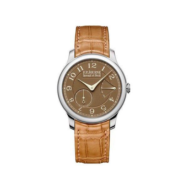 F.P. Journe Chronometre Souverain Havana 40Mm 18K Rose Gold Men'S Watch