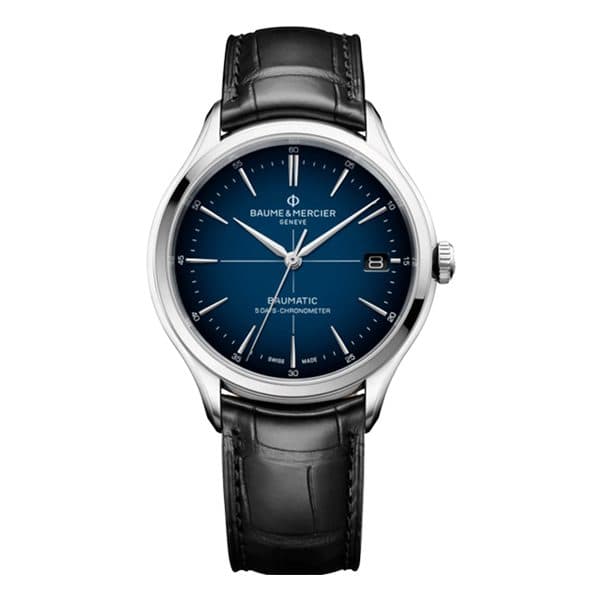 Baume & Mercier Clifton Baumatic Fantastic Blue Dial Men'S Watch