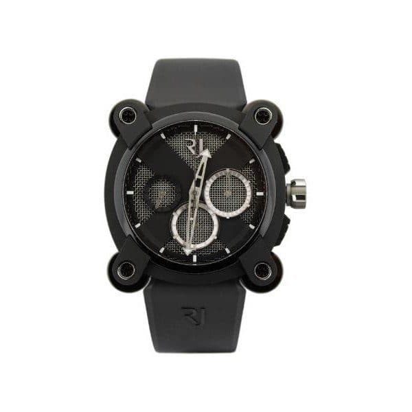 Romain Jerome Moon Dna Moon Invader Speed Metal Chronograph 46Mm Black Pvd Coated Steel Men'S Watch