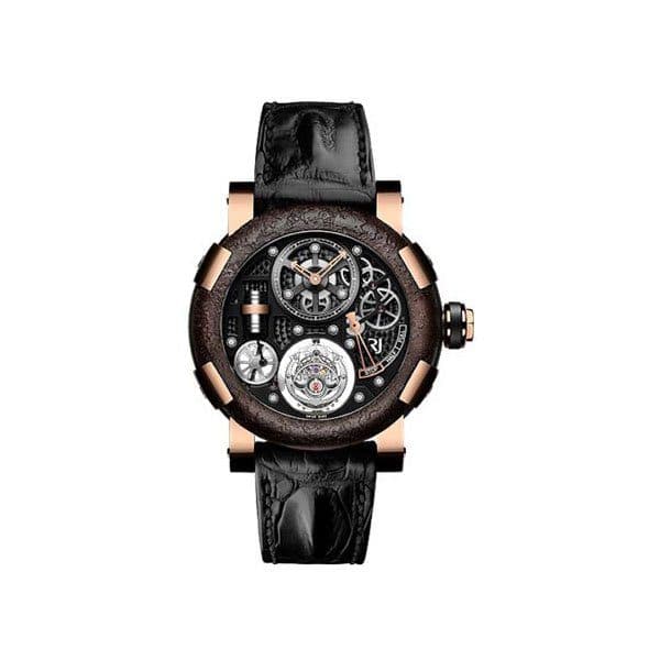 Romain Jerome Steampunk Tourbillon Limited Edition Of 25 Pieces 50Mm 18K Rose Gold Men'S Watch