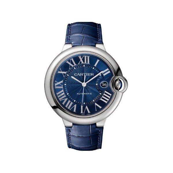 Cartier Ballon Bleu Stainless Steel 42Mm Men'S Watch