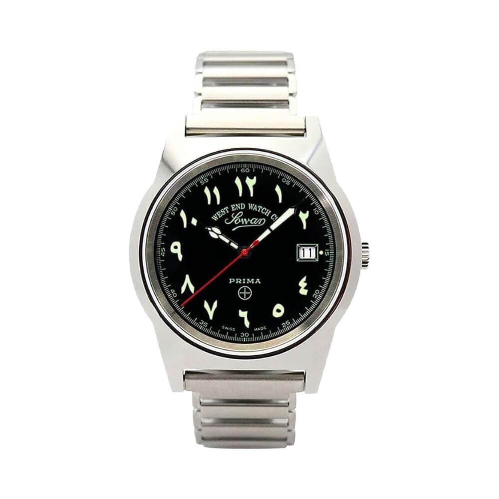 West End Watch Co. 6841.10.blac Sowar Prima UAE Special Edition Black Dial