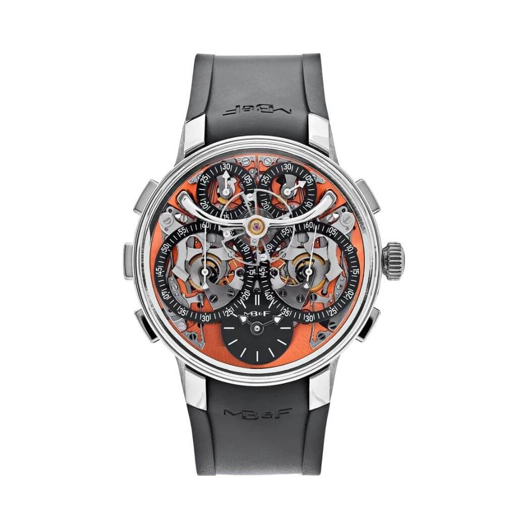 MB&F Legacy Machine 09.ZR.OR Sequential EVO Orange Dial