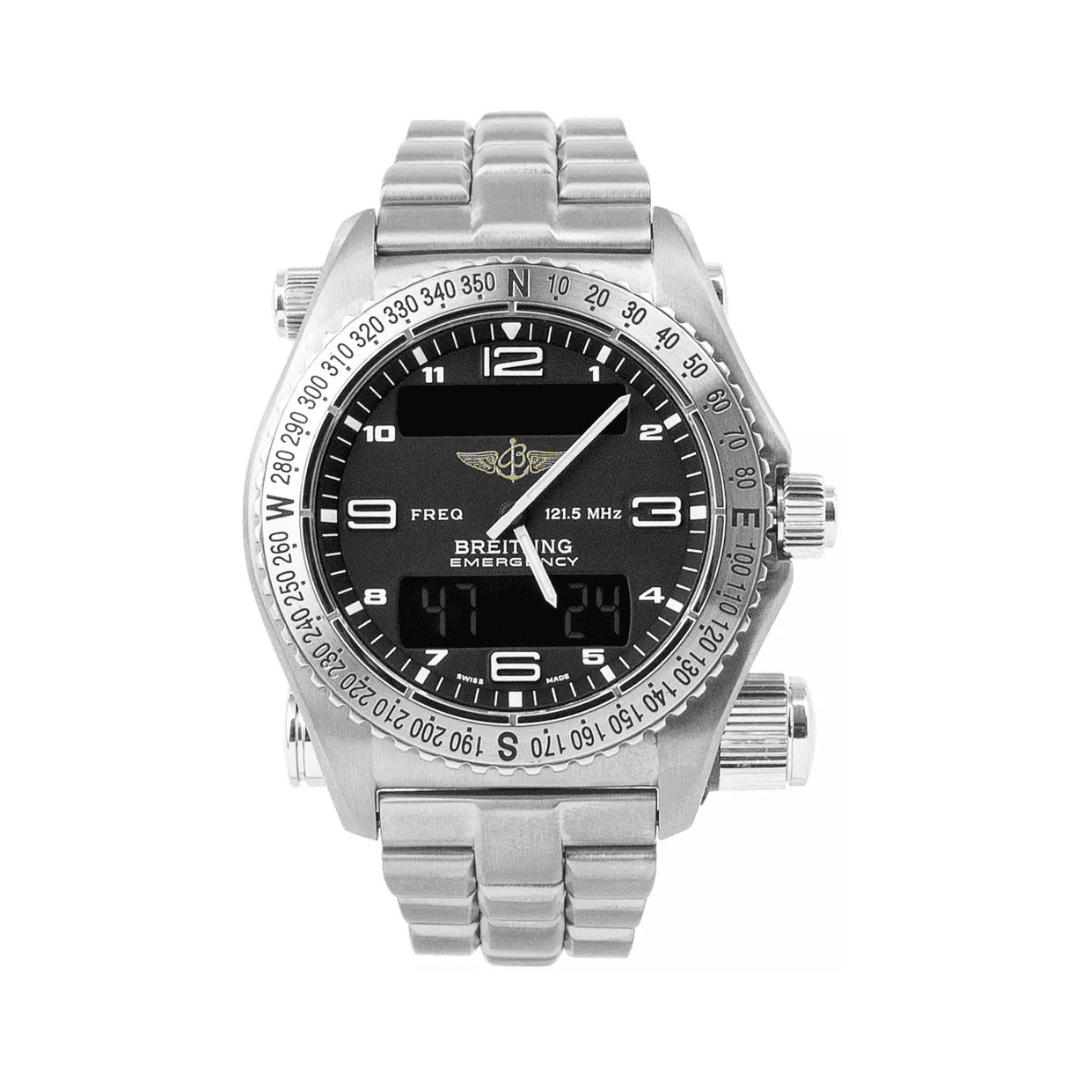 Breitling Emergency E56121.1 Pilatus Aircraft Quartz Blue Dial